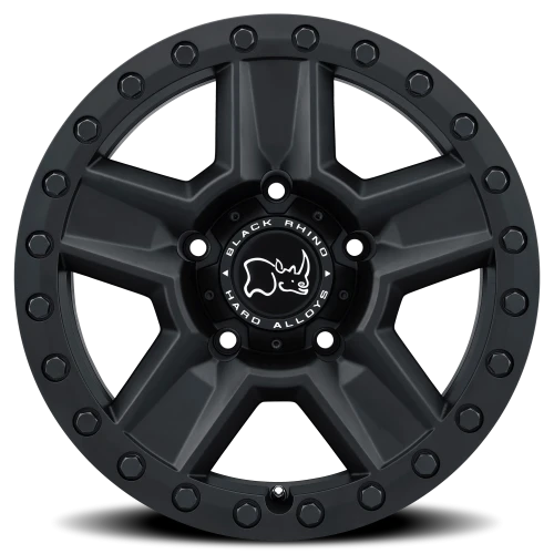 Black Rhino Ravine 20x9 +12 6x139.7mm 112.1mm Matte Black