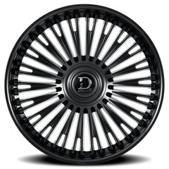 Dolce Luxury Razzo GB 22x9.5 +35 6x139.7mm 66.6mm Gloss Black
