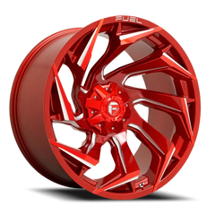 Fuel Reaction D754 22x12 -44 8x180mm 124.3mm Candy Red Milled