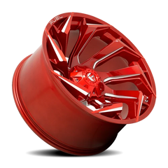 Fuel Reaction D754 20x9 +1 6x135mm 106.1mm Candy Red Milled