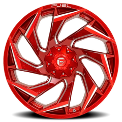 Fuel Reaction D754 22x12 -44 6x135mm 106.1mm Candy Red Milled