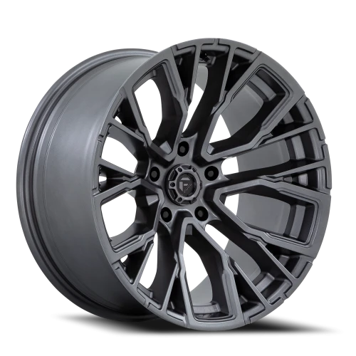 Fuel Rebar 5 D848 20x10 -18 5x127mm 71.5mm Matte Gunmetal