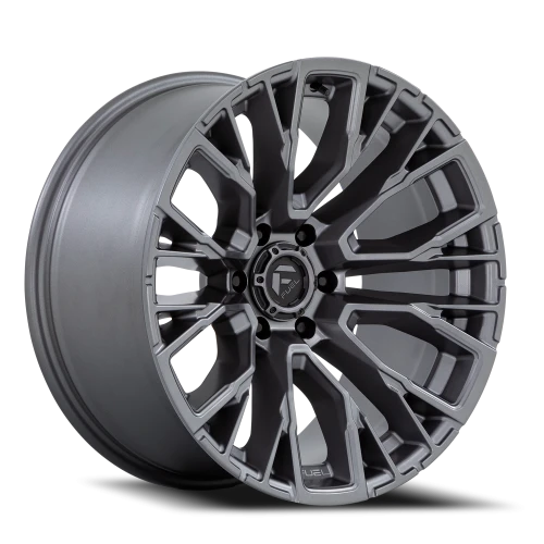 Fuel Rebar 6 D848 17x9 +1 6x139.7mm 106.1mm Matte Gunmetal