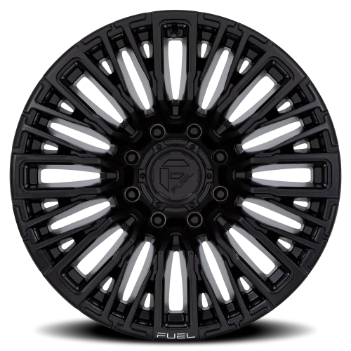 Fuel Rebar 8 D847 20x10 -18 8x165.1mm 125.1mm Blackout