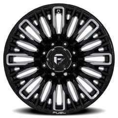 Fuel Rebar 8 D849 20x10 -18 8x165.1mm 125.1mm Gloss Black Milled