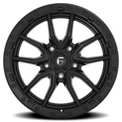 Fuel Rebel D679 18x9 -12 5x127mm 71.5mm Matte Black