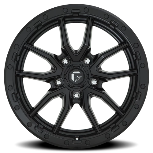 Fuel Rebel D679 20x10 -18 5x127mm 75.3mm Matte Black