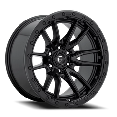 Fuel Rebel D679 17x9 +1 6x135mm 87.1mm Matte Black