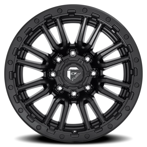 Fuel Rebel D679 22x12 -44 8x180mm 124.2mm Matte Black
