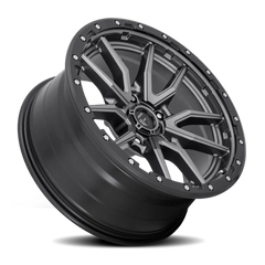 Fuel Rebel D680 20x10 -18 5x150mm 110.2mm Matte Gunmetal Black Bead Ring