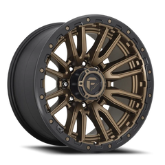 Fuel Rebel D681 22x12 -44 8x165.1mm 125.1mm Matte Bronze Black Bead Ring