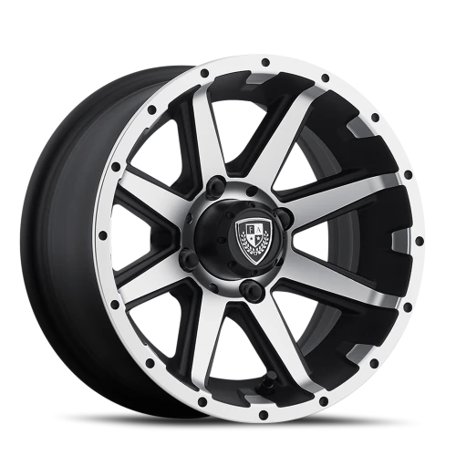 Fairway Alloys Rebel 14x6.5 -23 4x101.6mm 70.7mm Matte Black Machined