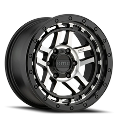 KMC Recon KM540 SBM 18x8.5 +0 5x127mm 78.3mm Satin Black Machined