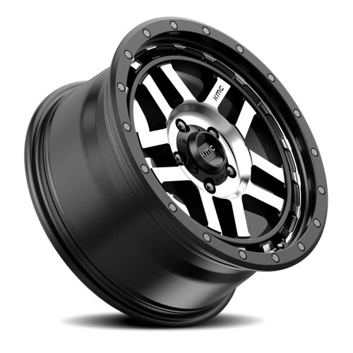 KMC Recon KM540 SBM 18x8.5 +0 5x127mm 78.3mm Satin Black Machined