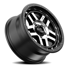 KMC Recon KM540 SBM 17x8.5 +18 6x139.7mm 106.25mm Satin Black Machined