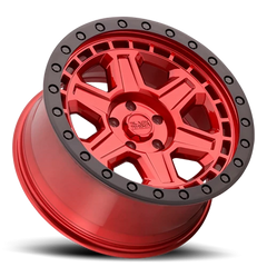 Black Rhino Reno RD 18x9.5 +12 6x135mm 87.1mm Candy Red Black Lip Edge-Black Bolts