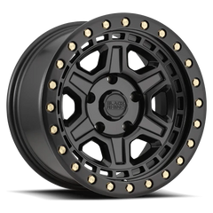 Black Rhino Reno BK 18x9.5 -18 5x127mm 71.6mm Matte Black Brass Bolts