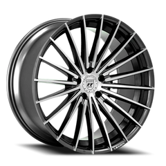 Lexani Wheels Ressa 681 MB 20x9 +40 5x112mm 74.1mm Gloss Black Machined Face