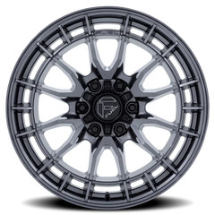 Fuel Revolt AX 20x9 +20 6x135mm 87.1mm Gloss Gunmetal
