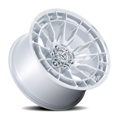 Fuel Revolt SD 20x10 -18 6x139.7mm 106.1mm Hyper Silver Machined Face