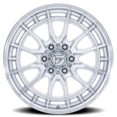 Fuel Revolt SD 17x8.5 +25 6x139.7mm 106.1mm Hyper Silver Machined Face
