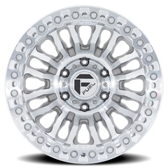 Fuel Rincon Beadlock FC125DX 20x10 -48 6x139.7mm 106.1mm Machined Silver