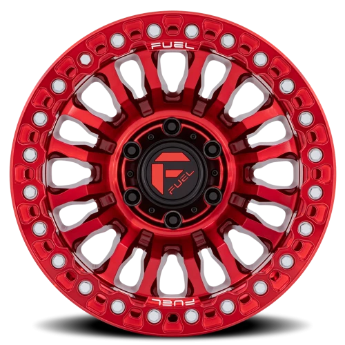 Fuel Rincon Beadlock FC125QX 20x10 -48 6x139.7mm 106.1mm Candy Red