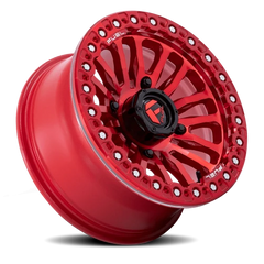Fuel Rincon UTV Beadlock FV125QX 15x7 +10 4x110mm 86mm Candy Red