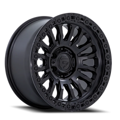 Fuel Rincon SBL FC857MB 17x9 -12 5x127mm 71.5mm Matte Black Gloss Black Lip