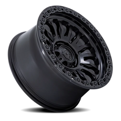 Fuel Rincon SBL FC857MB 17x9 +1 5x127mm 71.5mm Matte Black Gloss Black Lip