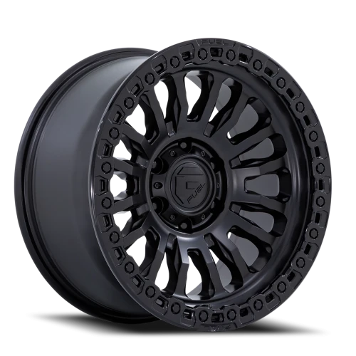 Fuel Rincon SBL FC857MB 20x10 -18 6x135mm 87.1mm Matte Black Gloss Black Lip