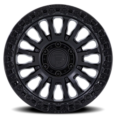 Fuel Rincon SBL FC857MB 18x9 -12 8x170mm 125.1mm Matte Black Gloss Black Lip