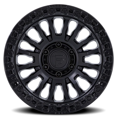 Fuel Rincon SBL FC857MB 17x9 +1 8x180mm 124.2mm Matte Black Gloss Black Lip