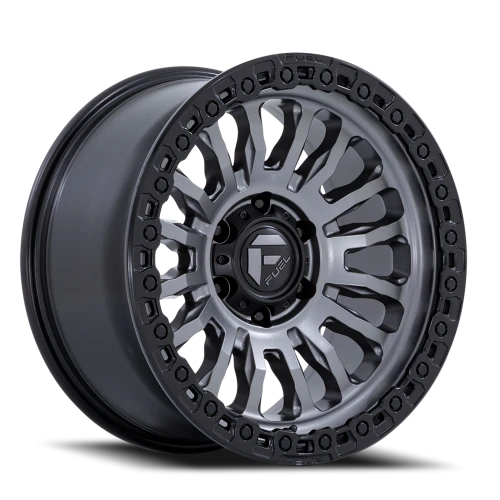 Fuel Rincon SBL FC857AB 17x9 +1 5x139.7mm 78.1mm Matte Gunmetal Matte Black Lip