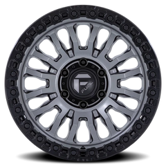 Fuel Rincon SBL FC857AB 17x9 -12 8x170mm 125.1mm Matte Gunmetal Matte Black Lip