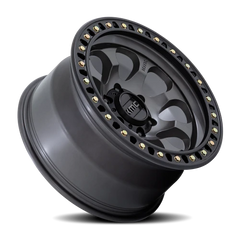 KMC Riot SBL KM550 AB 18x9 +18 6x135mm 87.1mm Anthracite Satin Black Lip
