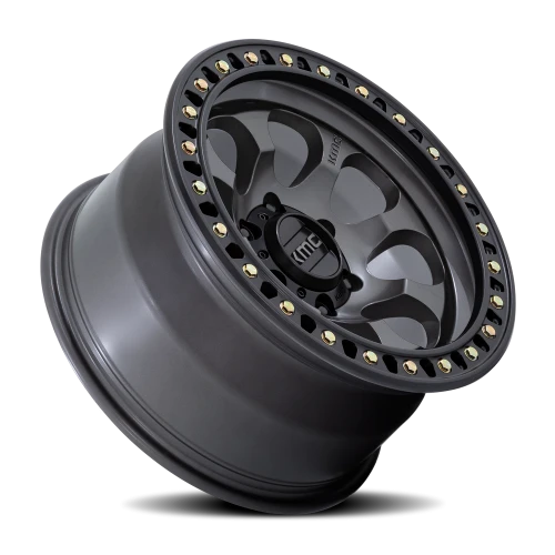KMC Riot SBL KM550 AB 17x8.5 +10 6x139.7mm 106.1mm Anthracite Satin Black Lip