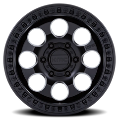 KMC Riot SBL KM550 MX 17x8.5 +10 6x135mm 87.1mm Satin Black Satin Black Lip