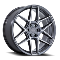 Niche Rise NC281 22x10.5 +38 5x112mm 66.56mm Anthracite Machined Face