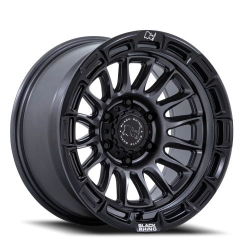 Black Rhino Rival BR025AB 17x9 -12 6x139.7mm 106.1mm Matte Gunmetal Matte Black Lip