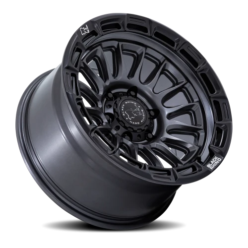 Black Rhino Rival BR025AB 17x8.5 +25 6x139.7mm 106.1mm Matte Gunmetal Matte Black Lip