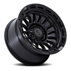 Black Rhino Rival BR025MB 17x8.5 +10 6x139.7mm 106.1mm Matte Black Gloss Black Lip