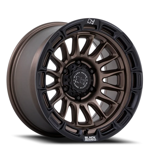 Black Rhino Rival BR025ZB 17x8.5 +10 6x139.7mm 106.1mm Burnt Bronze Matte Black Lip