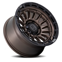 Black Rhino Rival BR025ZB 17x8.5 +10 6x139.7mm 106.1mm Burnt Bronze Matte Black Lip