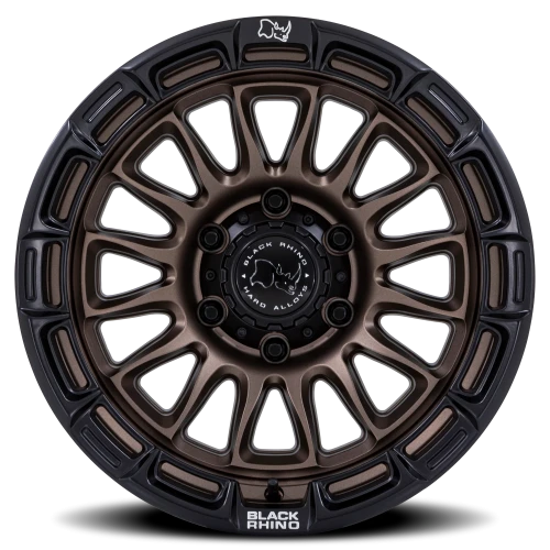 Black Rhino Rival BR025ZB 17x9 -12 6x139.7mm 106.1mm Burnt Bronze Matte Black Lip