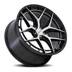 Niche Riviera NC286 BD 20x9 +35 5x114.3mm 72.56mm Gloss Black Machined Face