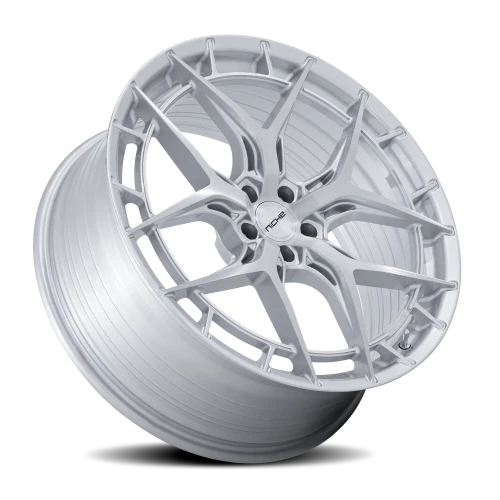 Niche Riviera NC286 SR 20x9 +27 5x120mm 72.56mm Gloss Silver Brushed Face