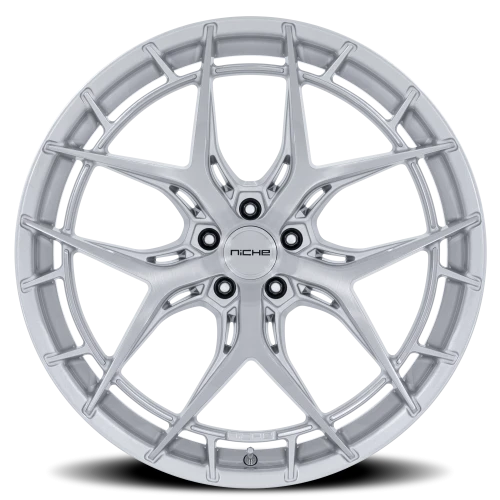 Niche Riviera NC286 SR 22x9 +38 5x114.3mm 72.56mm Gloss Silver Brushed Face
