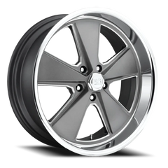 US Mags Roadster U120 20x9.5 +1 5x120.65mm 72.56mm Matte Gunmetal Machined