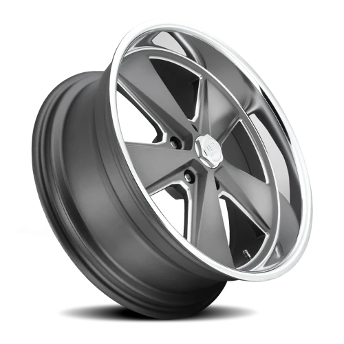 US Mags Roadster U120 18x8 +1 5x120.65mm 72.56mm Matte Gunmetal Machined
